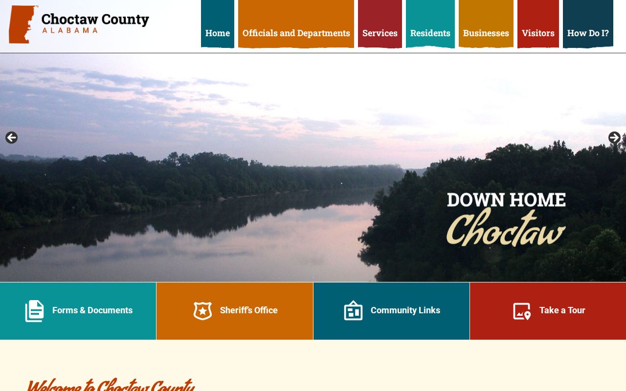 Choctaw County court records official county homepage